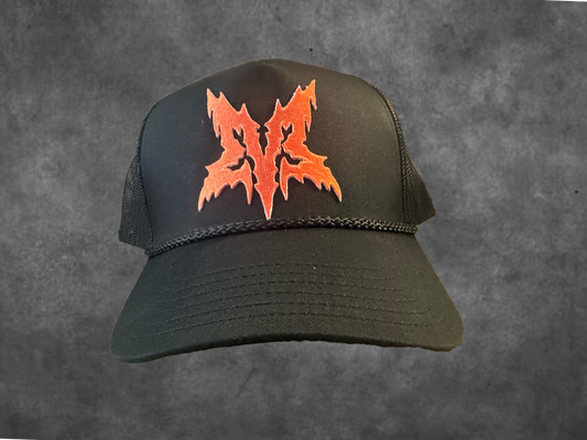 Logo Black Trucker Hat