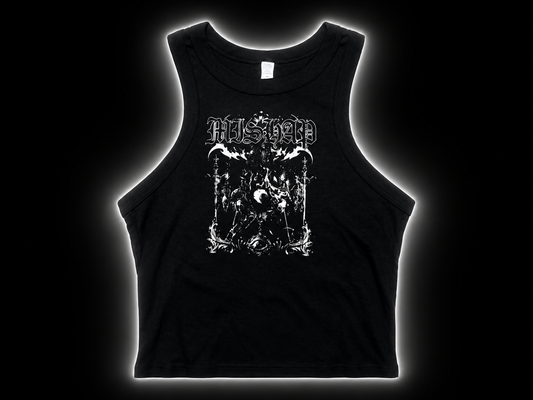 Mishaps Moonlit cropped baby tank