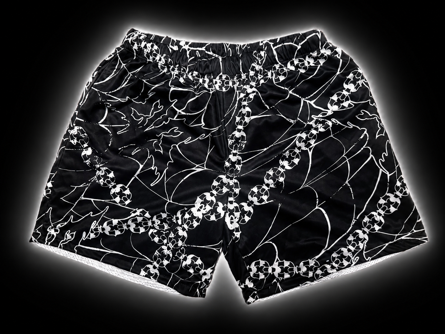 Chained to the Game Mesh Shorts