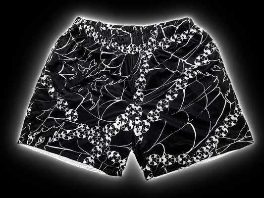 Chained to the Game Mesh Shorts