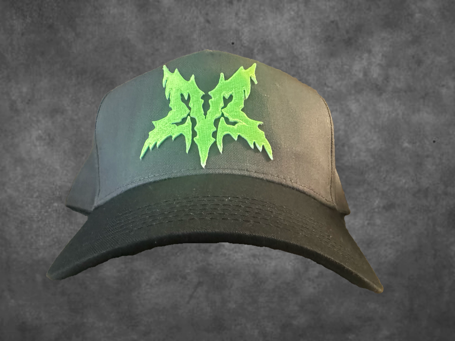 Logo 5 Panel Hat (Gry/Blk) – Mishap World
