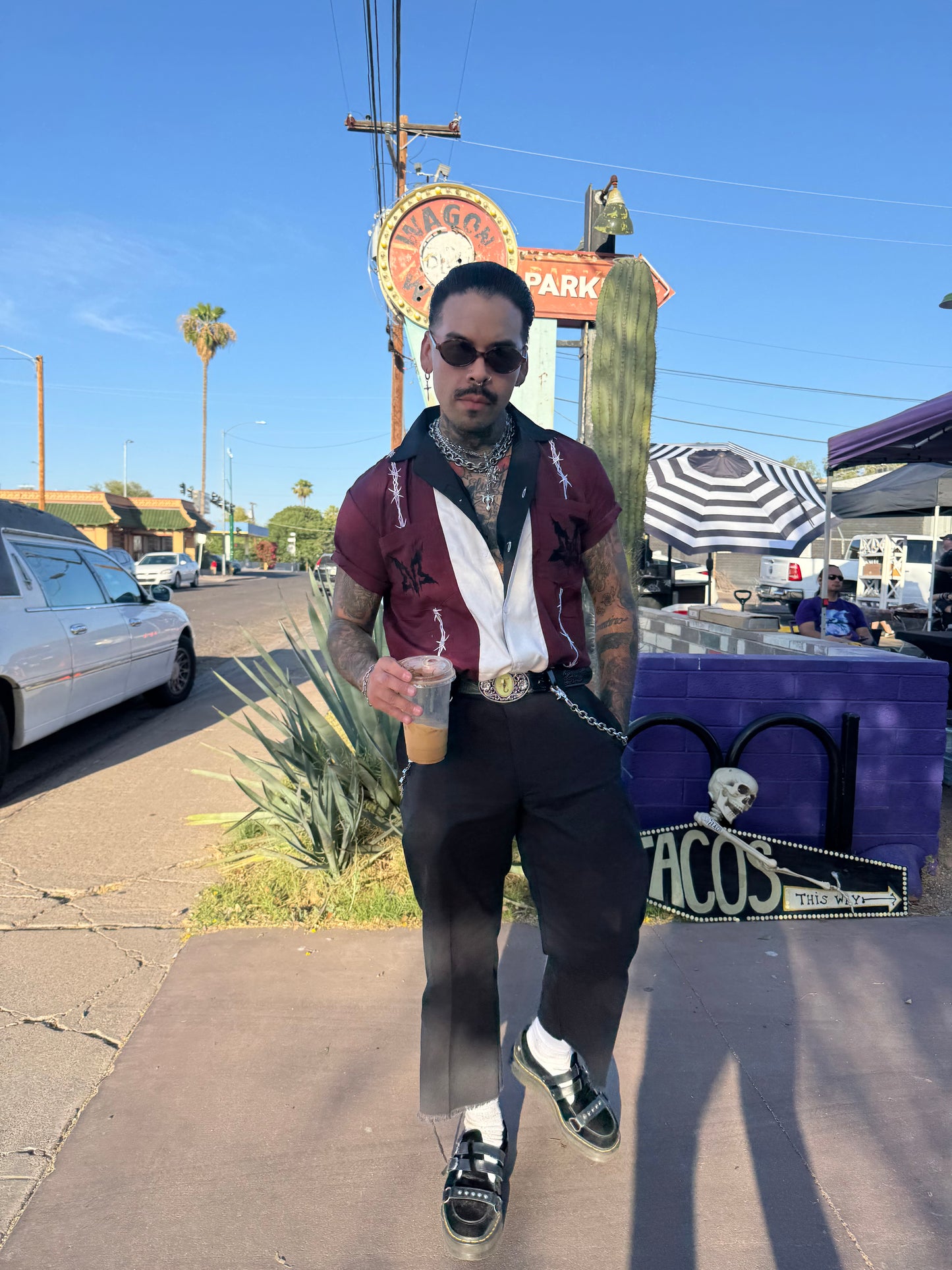 The Psychobilly Revival Bowling Shirt